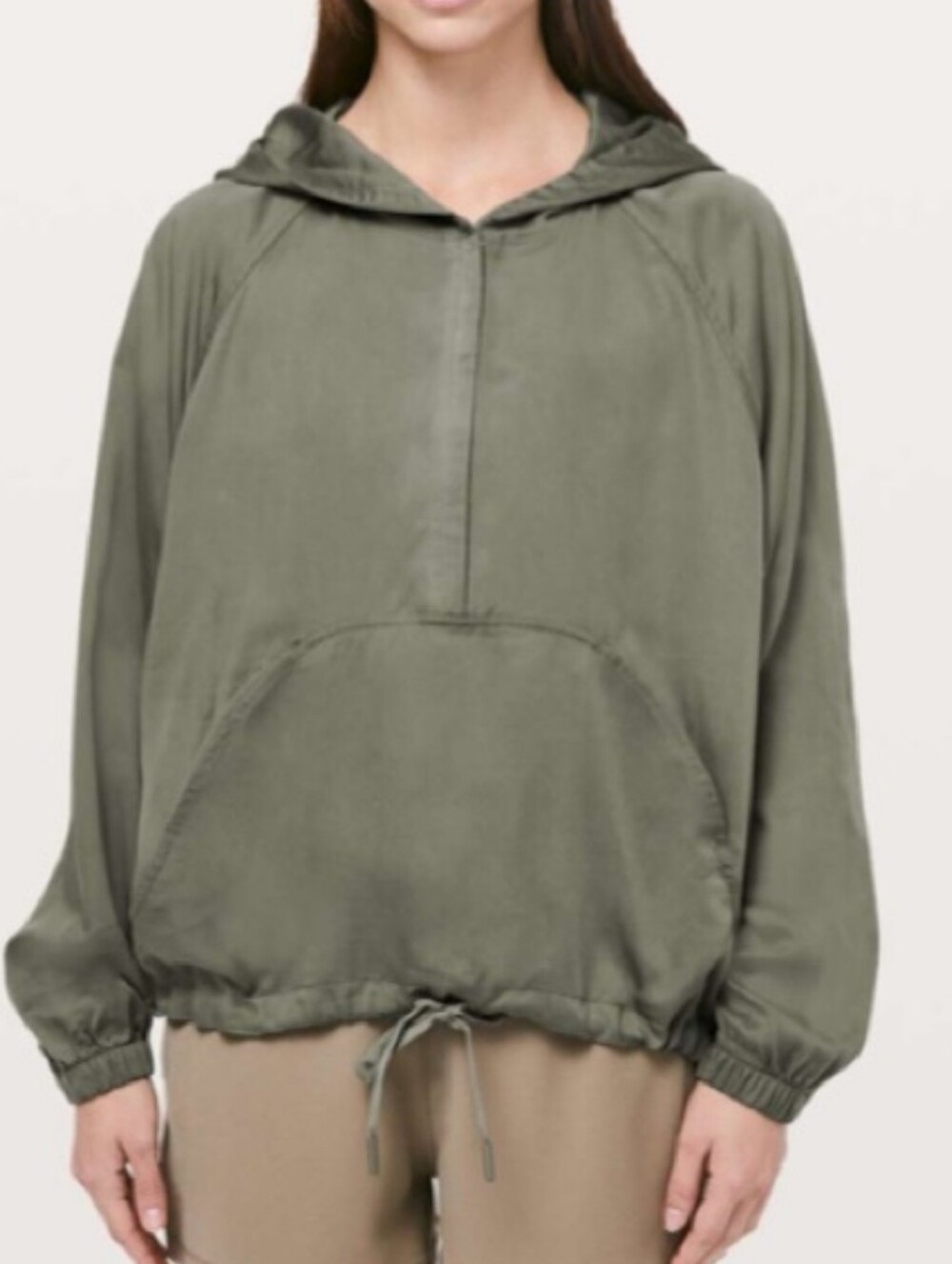 Lululemon City Stroll Hoodie Grey Sage/Green